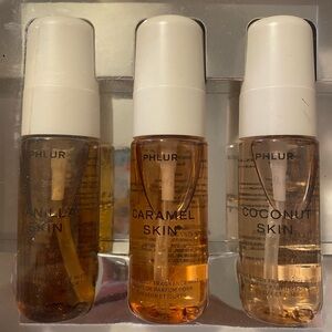 Phlur’s Trio Vanilla Skin, Caramel Skin, and Coconut Skin